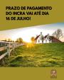 PAGAMENTO DO INCRA